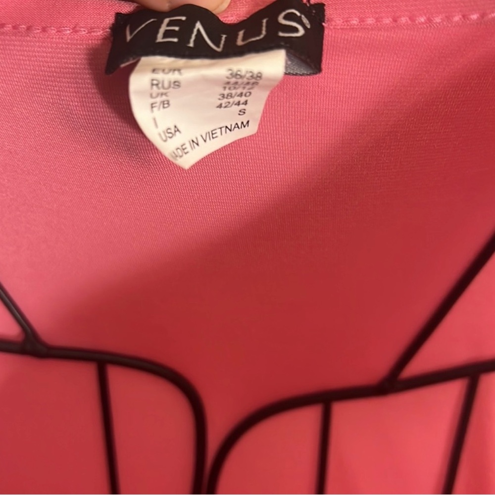 VENUS Pink Ruched Sleeveless Tank Top - Picture 3 of 4